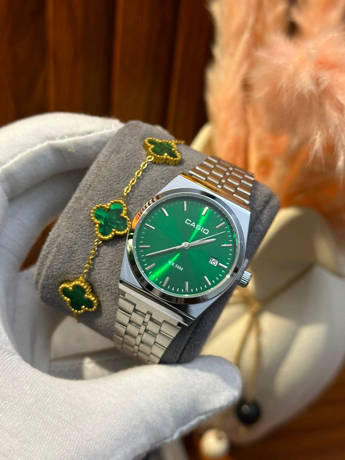 Montre casio + bracelet