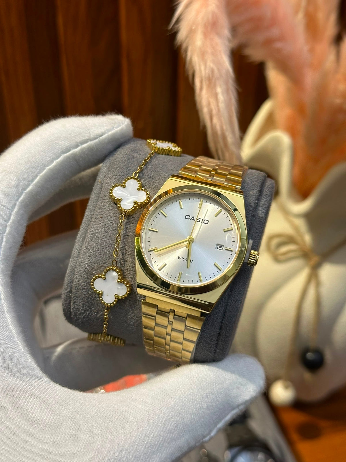 Montre casio + bracelet