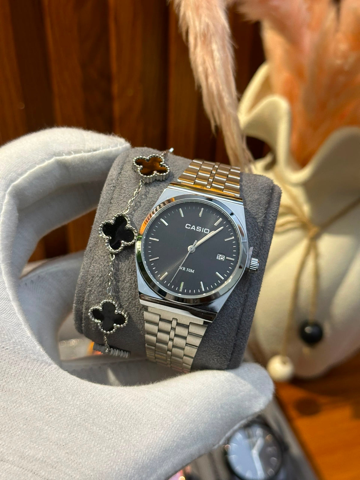 Montre casio + bracelet