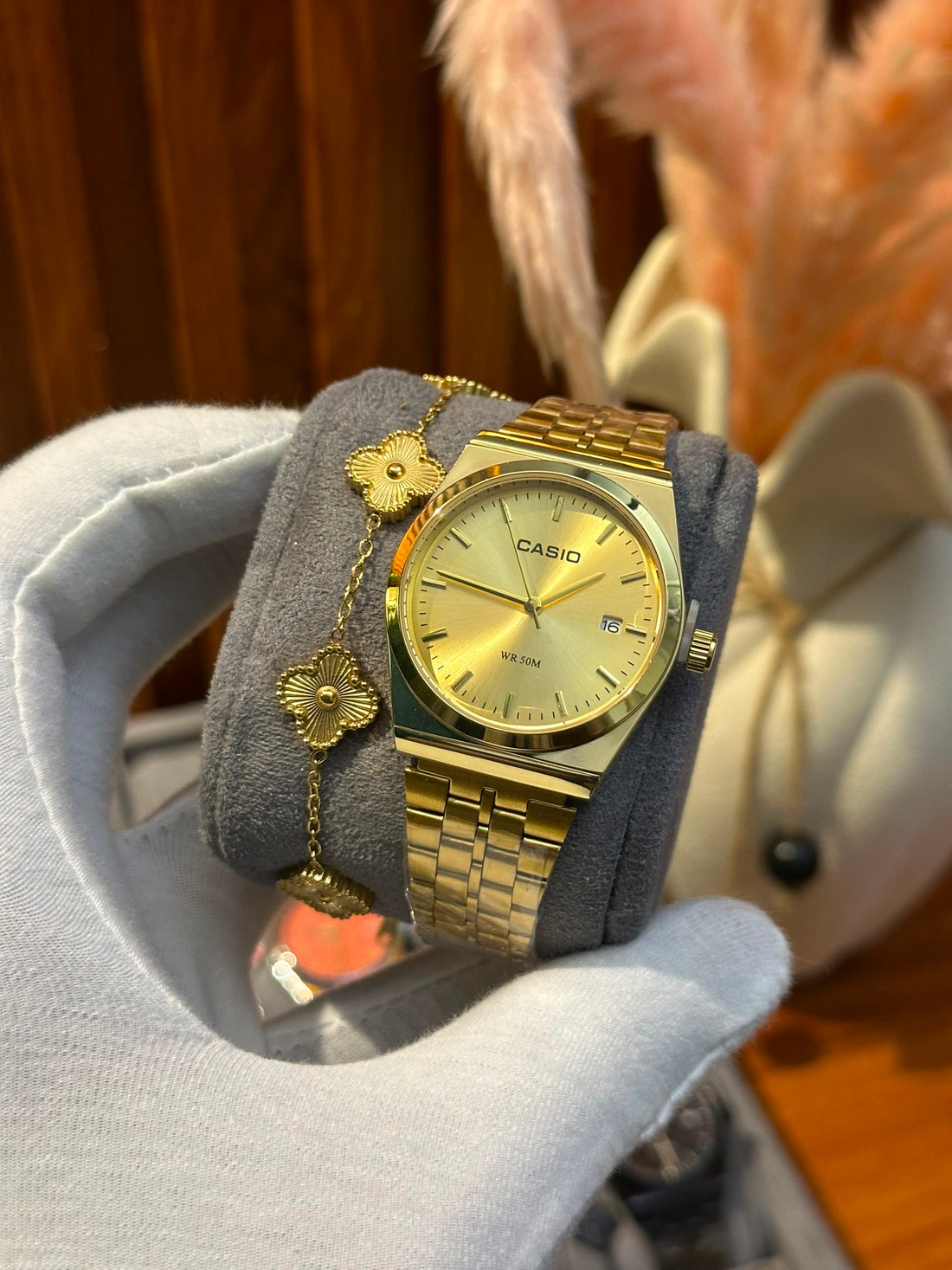 Montre casio + bracelet