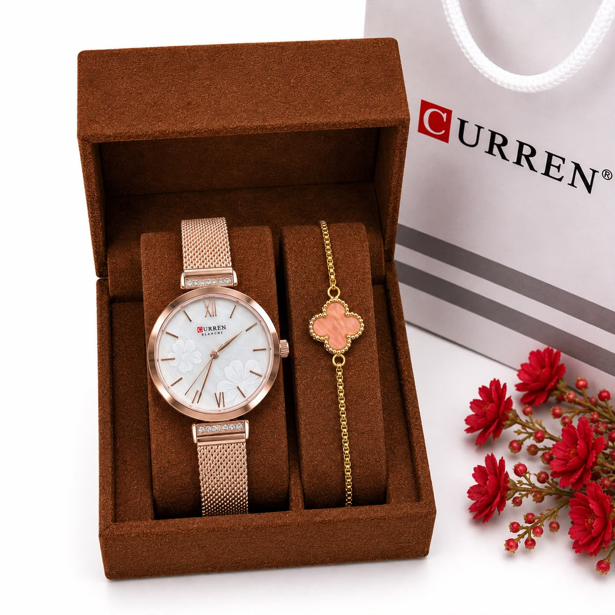 Montre curren + bracelet