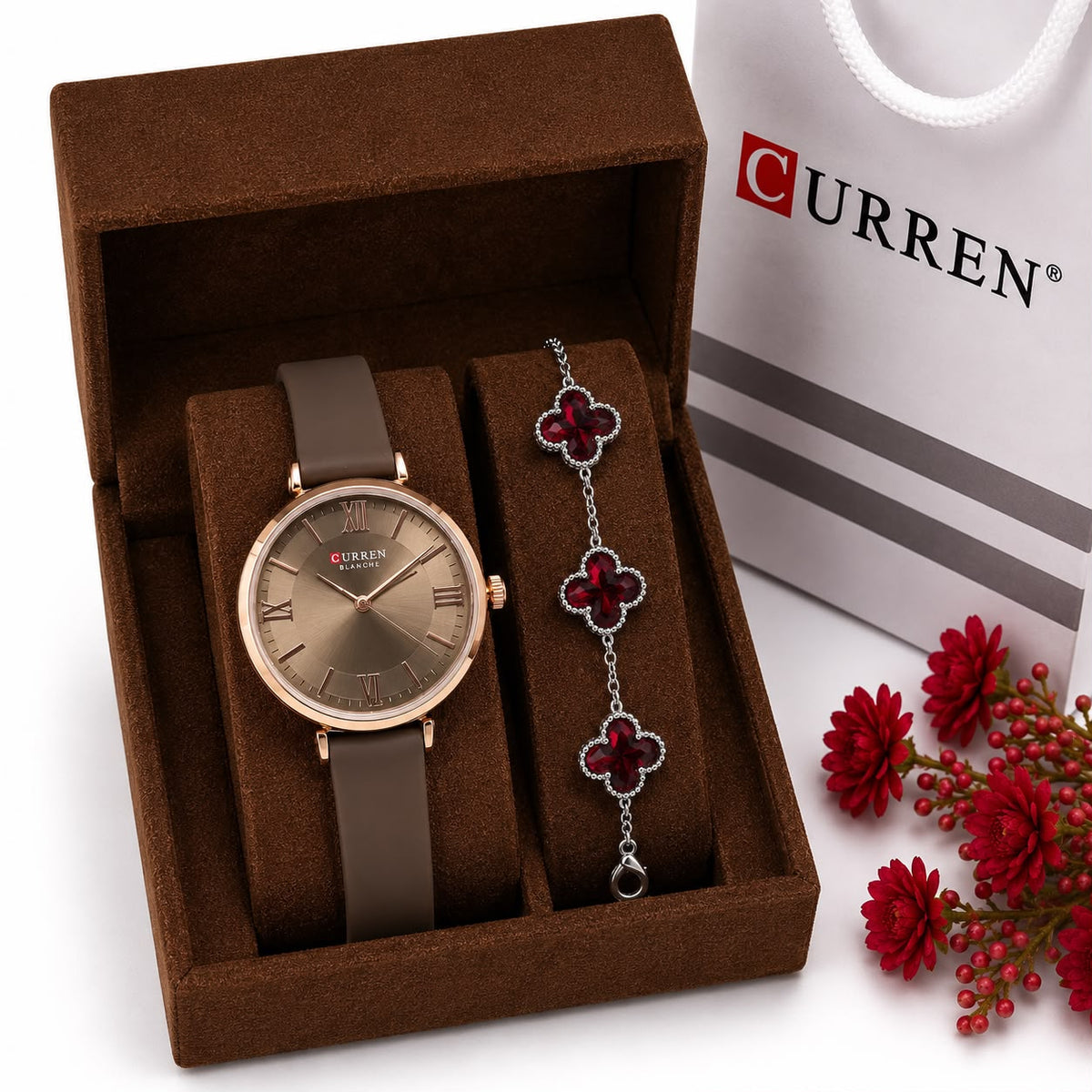 Montre curren + bracelet