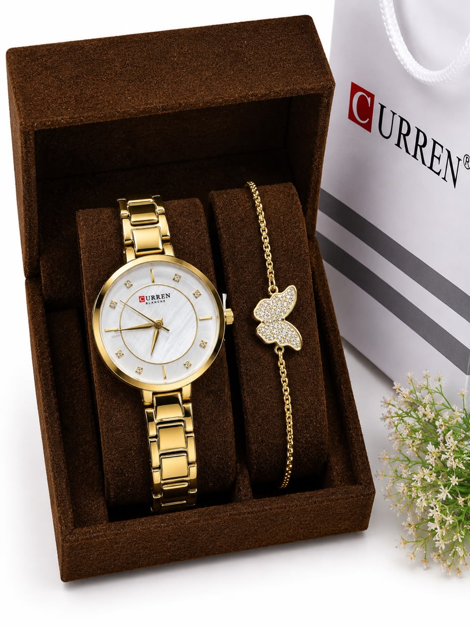 Montre curren + bracelet