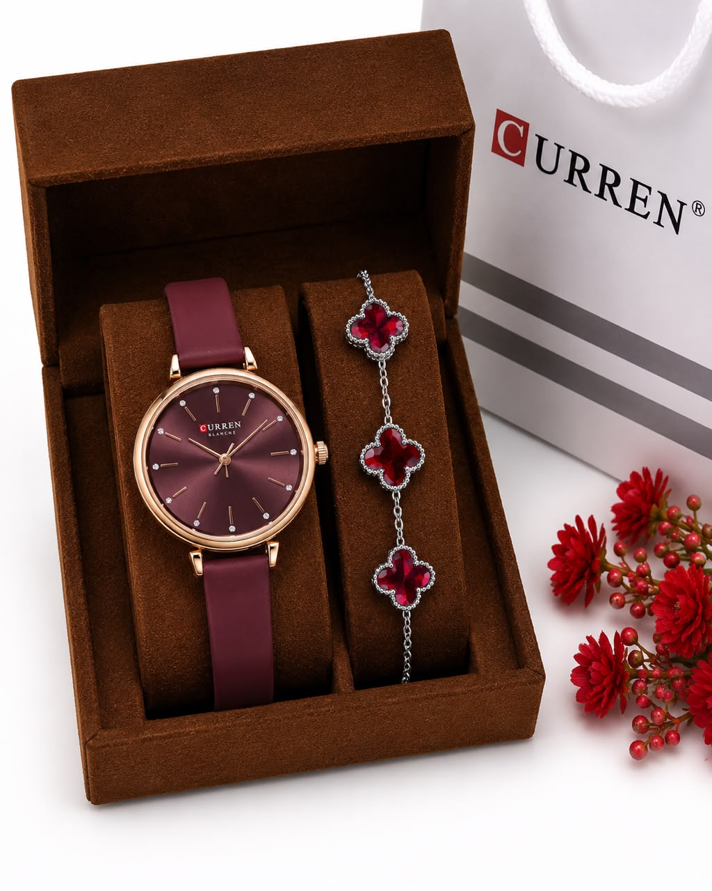 Montre curren + bracelet
