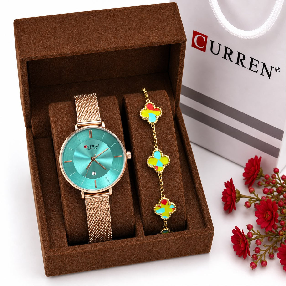 Montre curren + bracelet